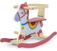 Cheval à bascule Milly Mally Lucky 12 - Rose Rose G