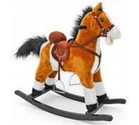 Cheval à bascule Mustang marron clair Multicolore G