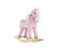 Cheval À Bascule Poney Rose