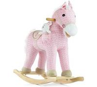 Cheval à Bascule Poney Rose Rose G
