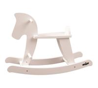 Cheval à bascule - WOODY - Woody blanc - Bois - Intérieur - Enfant