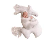 Cheval à corne unique - Accessoire de photographie pour bébé - Assistant de pose de studio pour garantir le confort et pendant les séances photo - Accessoires de photographie pour bébé