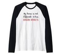 Cheval à Effets spéciaux Manche Raglan