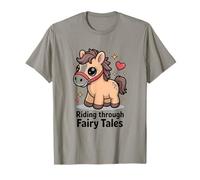 Cheval à Travers Les Contes de fées Mignon Poney Kawaii T-Shirt