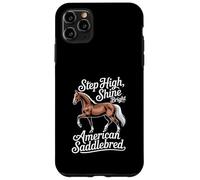 Cheval américain Saddlebred Step High, Shine Bright Coque pour iPhone 11 Pro Max