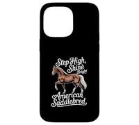 Cheval américain Saddlebred Step High, Shine Bright Coque pour iPhone 14 Pro Max