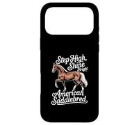 Cheval américain Saddlebred Step High, Shine Bright Coque pour iPhone 17 Pro Max