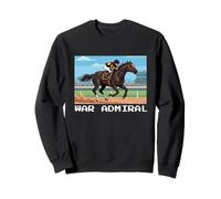 Cheval Amiral de Guerre, Course de Chevaux, Del Mar, Santa Anita, Cheval Sweatshirt