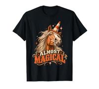 Cheval Amusant Presque Magique T-Shirt Graphique avec Valeur