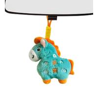 Cheval animal en peluche, poupée souvenir mignonne - Porte-clés animal en peluche sur le thème chinois avec cordon, pour sac à main est conçu pour être culturel élémentaire Noël printemps festival