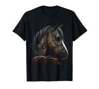 Cheval Art - Motif cheval - Livre d'équitation - Animaux T-Shirt