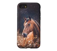 Cheval avec des étoiles Chevaux Filles Coque pour iPhone SE (2020) / 7/8