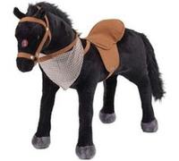 Cheval avec son - cheval noir ross