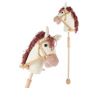 Cheval Bâton Brownie Avec Roulettes Ginger