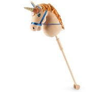 BIECO Cheval Licorne Magic | Hobby Horse Realiste | Monter à Cheval Enfant à Chevaucher