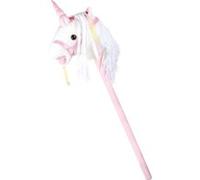 Cheval Bâton « Licorne Blanche » Multicolore G