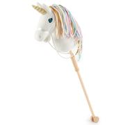 Cheval Bâton Licorne Rainbow Avec Roues Licorne Rainbow TU