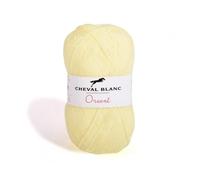 Cheval Blanc- Laine d'hiver-ORIENT - Paille - 097-