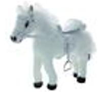 Cheval blanc peluche Blanc