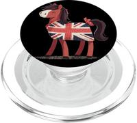 Cheval Britannique Mignon pour Les Amateurs de Poney PopSockets PopGrip pour MagSafe