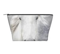 Cheval camarguais, Trousse de Toilette Trousse de Maquillage Sac à cosmétiques Trousse de Toilette de Voyage Portable