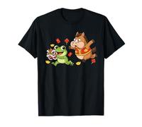 Cheval Chinois Grenouille drôle Enfants Hommes Femmes Bonne année T-Shirt