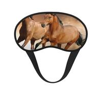Cheval courant animal sauvage,Masques de sommeil occultants, cache-yeux couvrants, masques de sommeil anti-lumière