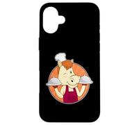 Cheval Cuisiner Toque de Chef Plateau de Service Coque pour iPhone 16 Plus