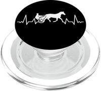 Cheval de Course au Trot équestre Chevaux Course de Trotting PopSockets PopGrip pour MagSafe