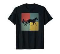 Cheval de course au trot équestre chevaux course de Trotting T-Shirt