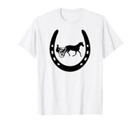 Cheval de Course au Trot équestre Chevaux Course de Trotting T-Shirt