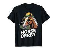 Cheval de Course de Chevaux Vintage Portrait KY Derby Horse T-Shirt