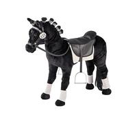 Cheval de dressage en peluche à monter a