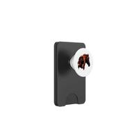 Cheval de Feu Femme Silhouette Mystique Double Exposition Art PopSockets PopWallet pour MagSafe