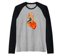 Cheval de feu Signe du Zodiaque Chinois 2026 Nouvel an Manche Raglan