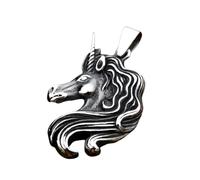 Cheval de Guerre Cheval Arc-en-ciel Collier Pendentif Chaîne Hommes