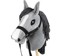 Cheval de loisir Skippi - Cheval bâton - Gris A4 - Cadeau pour la fête des enfants