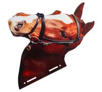 Cheval de Métal Décoratif en Fer, Sculpture Murale, Suspendue | Stable, Facile à Installer Démonter, Style Réaliste et Artistique, pour Jardin, Clôture et Arbre