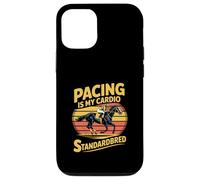 Cheval de Race Standard « Pacing is My Cardio » Coque pour iPhone 12/12 Pro