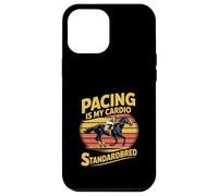 Cheval de Race Standard « Pacing is My Cardio » Coque pour iPhone 12 Pro Max