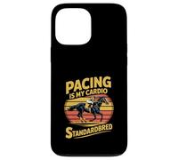 Cheval de Race Standard « Pacing is My Cardio » Coque pour iPhone 13 Pro Max