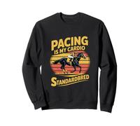 Cheval de Race Standard « Pacing is My Cardio » Sweatshirt