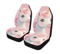 Cheval De Rêve Housses Siège Voiture Lot De 2 Lavable Housse De Protection Sièges Voitures Respirant Protecteurs De Sièges pour Passager Conducteur Monospaces