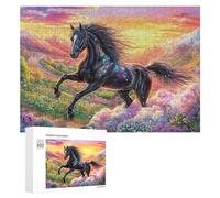 Cheval de rêve sur Starry Road Puzzle 300 Pièces pour Adolescents 14+ Activité Éducative Développement Cognitif Cadeau pour 300 PCS