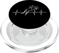 Cheval de Sport Battement de Coeur Chevaux Monter pour Les PopSockets PopGrip pour MagSafe