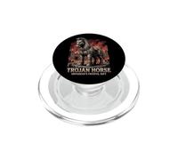 Cheval de Troie Mythologie Grecque Ancient Odysseus War PopSockets PopGrip pour MagSafe