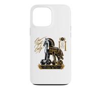 Cheval de Troie One Night Only Fall of Troy Greek Mythology Art Coque pour iPhone 13 Pro Max