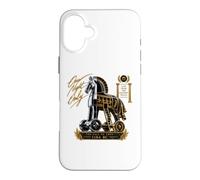 Cheval de Troie One Night Only Fall of Troy Greek Mythology Art Coque pour iPhone 16 Plus