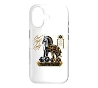 Cheval de Troie One Night Only Fall of Troy Greek Mythology Art Coque pour iPhone 17