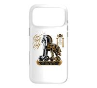 Cheval de Troie One Night Only Fall of Troy Greek Mythology Art Coque pour iPhone 17 Pro Max